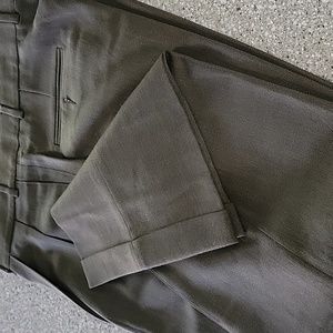 Michael Kors Size 40 wool pleated pants, cuff 30". Never worn.